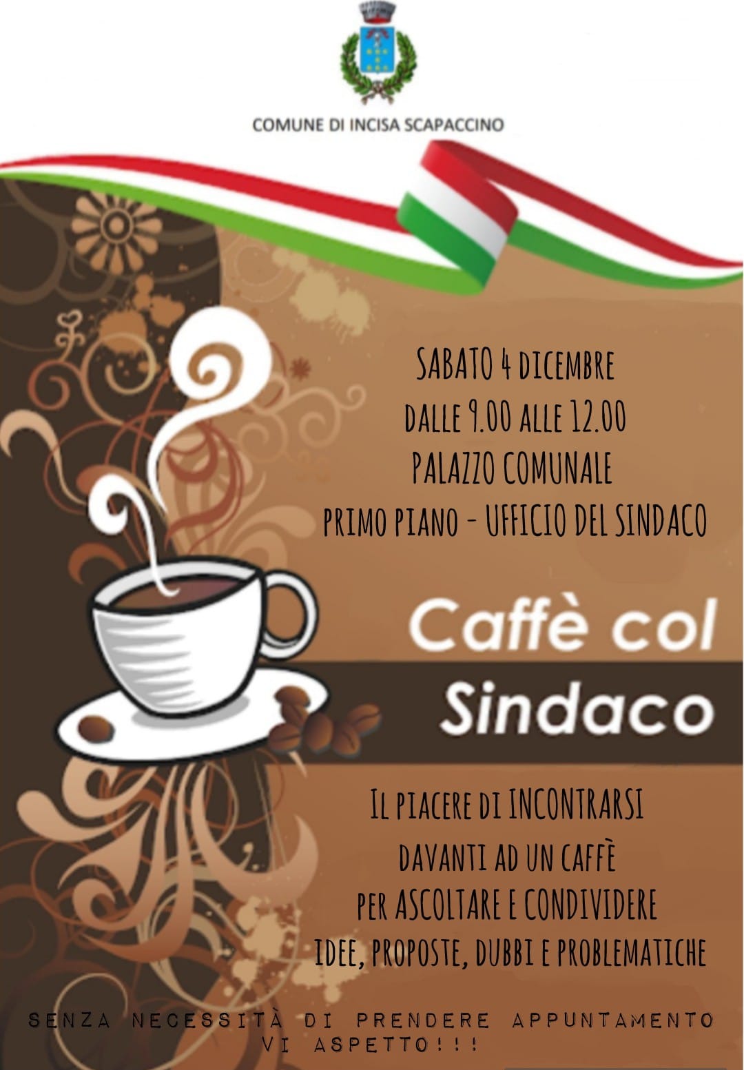 Incisa Scapaccino | Caffè col Sindaco